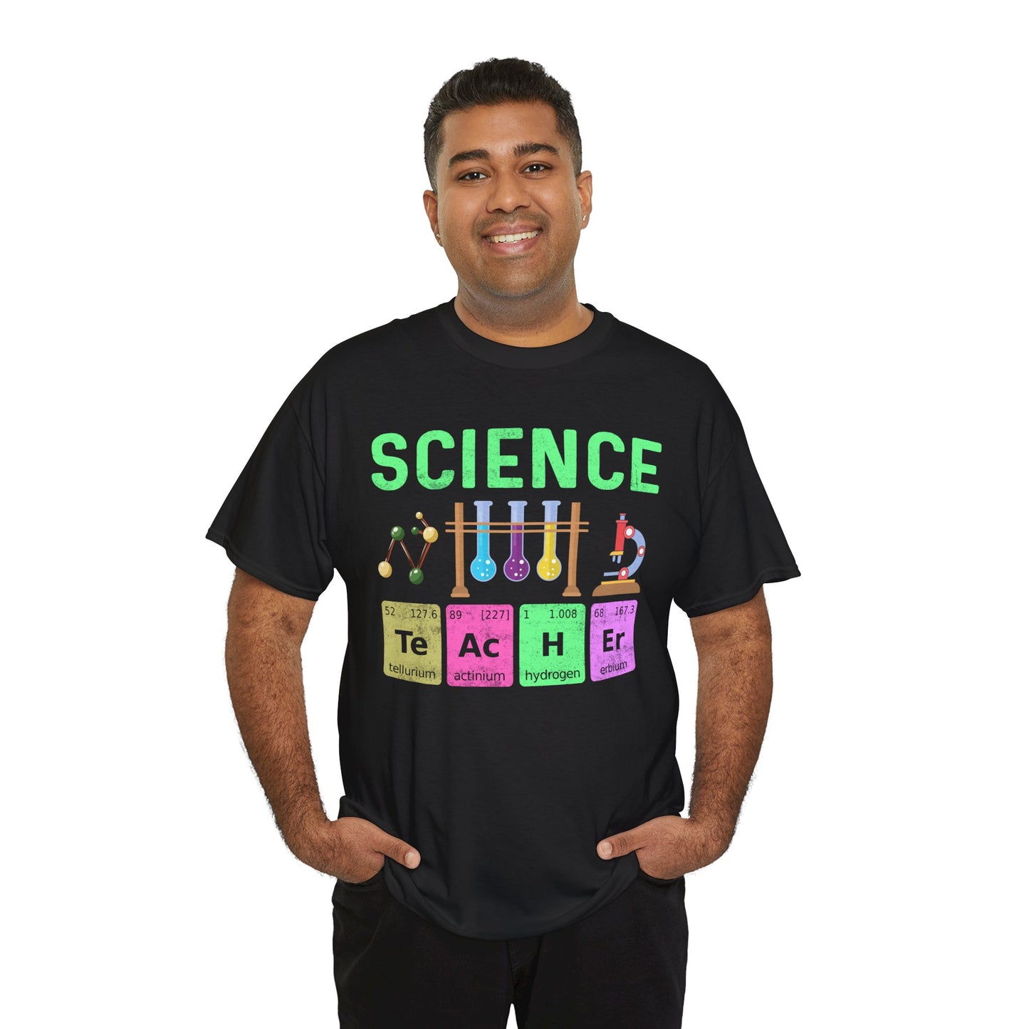 Science Teacher Funny Lab Graphic - Unisex Heavy Cotton Tee