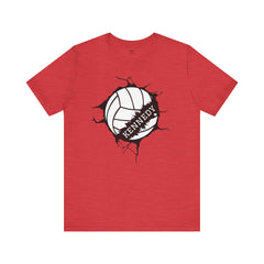 Personalized Name Volley Ball Unisex Tee Shirt