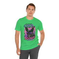 Scout Cool Dog T-Shirt — "You May Be Cool... But You're Not Scout Cool" Graphic Tee