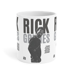 Rick Grimes Ceramic Mug — The Walking Dead Three-Panel Design (11/15/20oz)