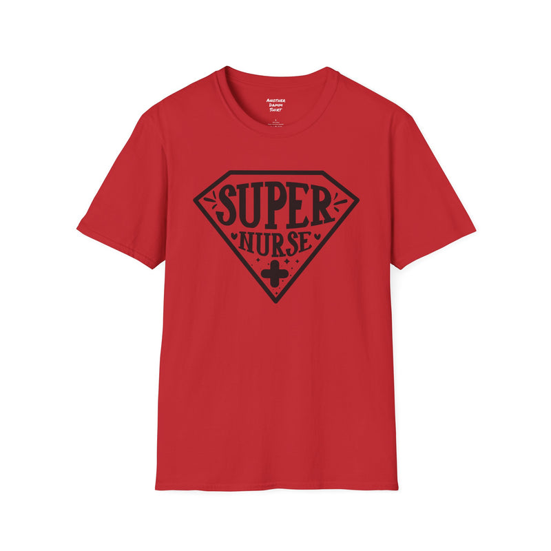 Super Nurse - Unisex Softstyle T-Shirt | Nurse Awareness, Medical Apparel, Gift For Her, Scrubs Lover, Hospital Staff Gift, Registered Nurse