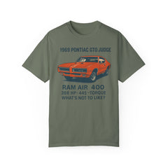 Retro Pontiac 1969 GTO Judge - Unisex Comfort Colors Garment Dyed T-Shirt