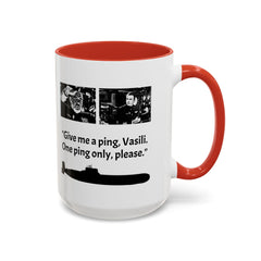 Mug - Hunt For Red October Fan Mug, Sean Connery Gift, Submarine Movie Fan Gift