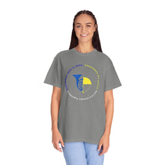 Blue French Horn & Yellow Umbrella T-Shirt — HIMYM Fan Tee