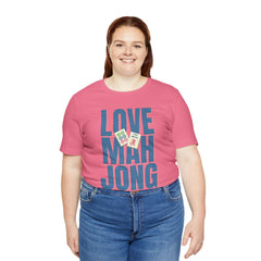 Love Mahjong Graphic Unisex Tee