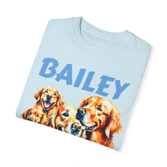 Comfort Colors Dog TShirt,Gift For Him,Use Your Own Dog Pictures,Dogs Name Tee,Gift For Her,Personalized Pet Shirt,Dog Lover Tee,Womens Tee