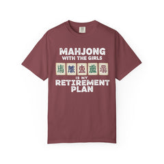 Mahjong Retirement Plan Unisex T-Shirt - Fun Gift for Friends