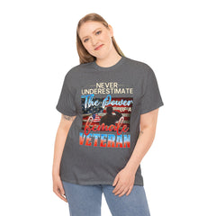 Female Veteran Pride T-Shirt — Gift for Her (Army, Navy, Air Force, Marines)