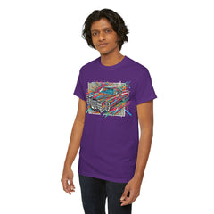 Graffiti Mania Cadillac Eldorado Graphic - Unisex Heavy Cotton Tee