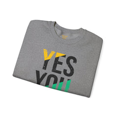 YES YOU CAN - Unisex Heavy Blend™ Crewneck Sweatshirt