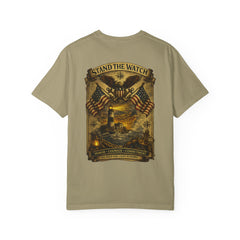 Stand the Watch Lighthouse Series T-Shirt — Patriotic Lighthouse Graphic Tee