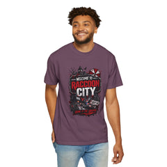 Raccoon City Graphic T-Shirt — "Welcome to Raccoon City" Horror Gamer Tee