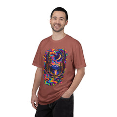 Mystical Psychedelic Moonlit Forest T-Shirt