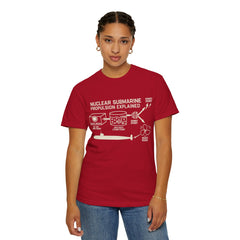 Nautical Science T-Shirt, Unisex Graphic Tee, Marine Themed Apparel, Gift for Engineers, Submarine Enthusiast Shirt, Casual Wear