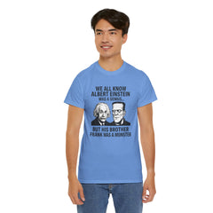 Funny Albert Einstein Science T-Shirt - Perfect Gift for Nerds, Frankenstein Halloween Shirt