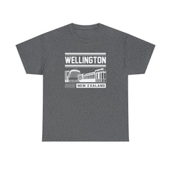 Wellington New Zealand Cities of The World Series Unisex Heavy Cotton Tee