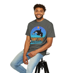 Save The Sea Pandas Comfort Colors Unisex Garment-Dyed T-shirt