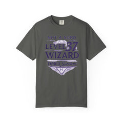 Level 37 Wizard T-Shirt — "Not a Nerd" THAC0 Survivor D&D Gamer Tee