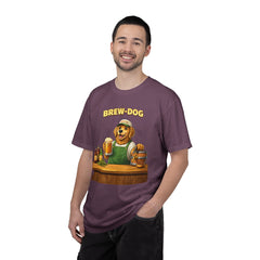 Golden Retriever Brewer Beer T-Shirt — Cute Brew-Dog Graphic Tee