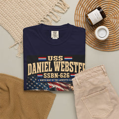 USS Daniel Webster SSBN-626 Submarine T-Shirt — Forty One for Freedom Military Tribute Tee