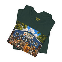 Who Let the Dogs Out? Baldwin Harbor Animal Hospital Graphic Dog Rescue T‑Shirt
