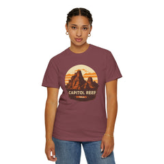 Capitol Reef National Park Graphic, Comfort Colors Soft Relaxed Fit Unisex Garment-Dyed T-shirt