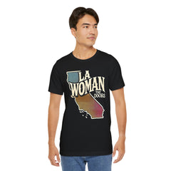 LA Woman, The Doors - Graphic Unisex Jersey Short Sleeve Tee
