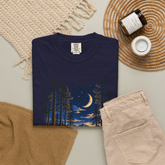 Moonlit Forest T-Shirt – Nature Lover Camping Shirt