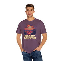 Grand Canyon National Park Graphic, Comfort Colors Soft Relaxed Fit Unisex Garment-Dyed T-shirt