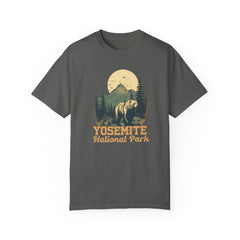 Yosemite National Park Graphic, Comfort Colors Soft Relaxed Fit Unisex Garment-Dyed T-shirt