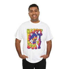 HAPPY DOT DAY - Graphic Unisex Heavy Cotton Tee