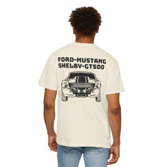 Ford Mustang Shelby GT500 Unisex T-Shirt - Classic Car Enthusiast Comfort Colors Garment Dyed Tee