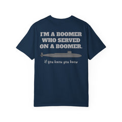 Poseidon Unisex Submarine T-Shirt – "I'm a Boomer Who Served on a Boomer"