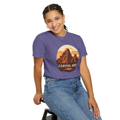 Capitol Reef National Park Graphic, Comfort Colors Soft Relaxed Fit Unisex Garment-Dyed T-shirt