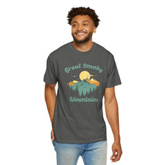 Great Smoky National Park National Park Graphic, Comfort Colors Soft Relaxed Fit Unisex Garment-Dyed T-shirt