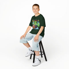 Kids Halloween Frankenstein Monster Tee