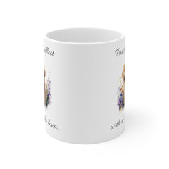 Golden retriever mug, dog lover gift, life is golden mug, ceramic dog mug, gift for her, gift for him, dog dad, dog mom, animal lover mug