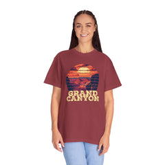 Grand Canyon National Park Graphic, Comfort Colors Soft Relaxed Fit Unisex Garment-Dyed T-shirt