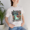 Statue Of Liberty, America The Beautiful, Unisex Jersey Short Sleeve Tee