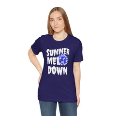 Summer Meltdown Graphic Tee — "Summer Melt Down" Sun Design