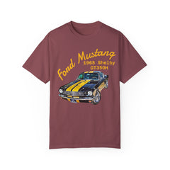 Retro Ford Mustang 1965 Shelby GT350H Unisex Comfort Colors Garment Dyed T-Shirt