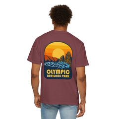 Olympic National Park Unisex T-Shirt, Vintage Graphic Tee, Nature Lover Gift, Travel Souvenir, Outdoor Adventure Apparel, Unisex Casual Wear