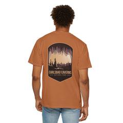 Carlsbad Caverns Graphic T-Shirt, Unisex Vintage Tee, Gift for Nature Lovers, Adventure Apparel, Travel Souvenir, Outdoorsy Casual Wear
