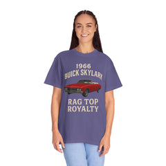Classic Car Lover's Unisex T-Shirt - 1966 Buick Skylark Rag Top Royalty