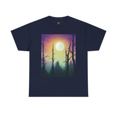Serene Nature Graphic Tee, Aesthetic T-Shirt, Cozy Casual Wear, Gift for Nature Lovers, Perfect for Outdoor Adventures