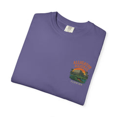 Alligator Alcatraz T-Shirt, Vintage Style Tee, Florida Souvenir Shirt, Unisex Graphic Top, Comfortable Casual Wear