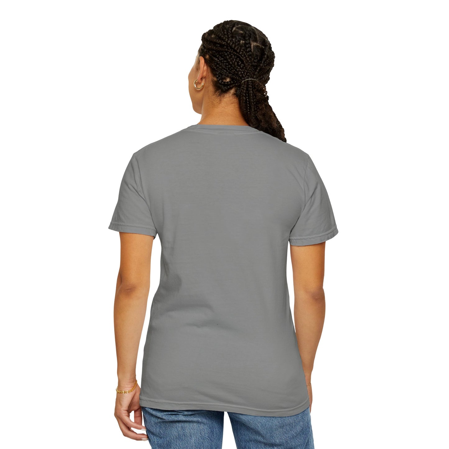 UFO Meets Cowboy Unisex Garment Shirt -Dyed  T Shirt