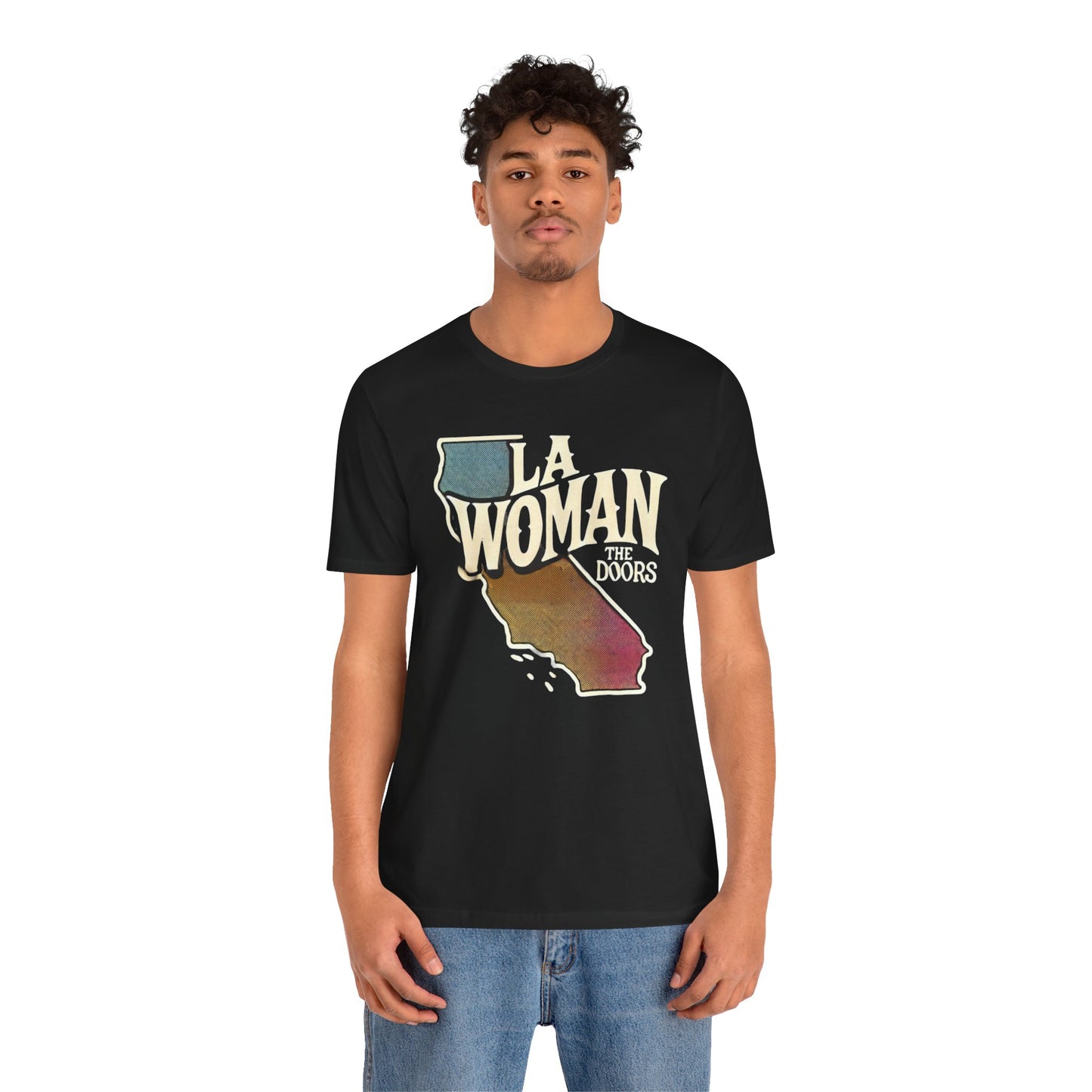 LA Woman, The Doors - Graphic Unisex Jersey Short Sleeve Tee