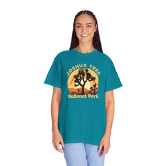 Joshua Tree National Park Graphic, Comfort Colors Soft Relaxed Fit Unisex Garment-Dyed T-shirt