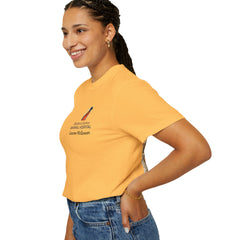 Lauren McGowan Front Logo Back Graphic Baldwin Harbor Animal Hospital "Who Let the Cats Out?" T Shirt